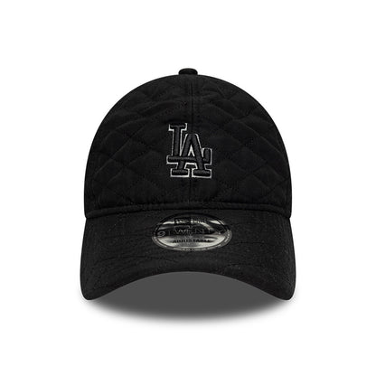 New Era 9TWENTY L.A. Dodgers Baseball Cap - MLB Padded Outline - Schwarz-Grau