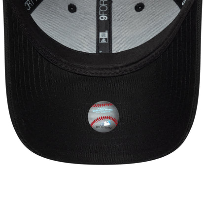 New Era Damen 9FORTY New York Yankees Baseball Cap - MLB Polka Dot Infill - Schwarz-Creme