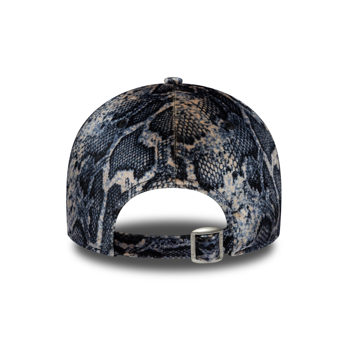 New Era Damen 9FORTY New York Yankees Baseball Cap - MLB Snake Print - Schwarz-Beige