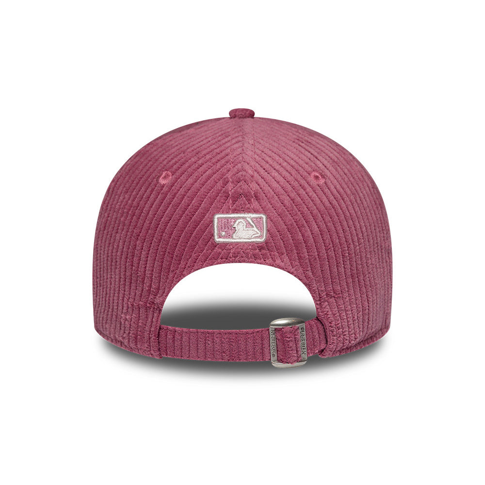 New Era Damen 9FORTY M-Crown New York Yankees Baseball Cap - MLB Chunky Cord - Rosenholz