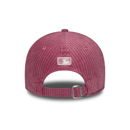 New Era Damen 9FORTY M-Crown New York Yankees Baseball Cap - MLB Chunky Cord - Rosenholz