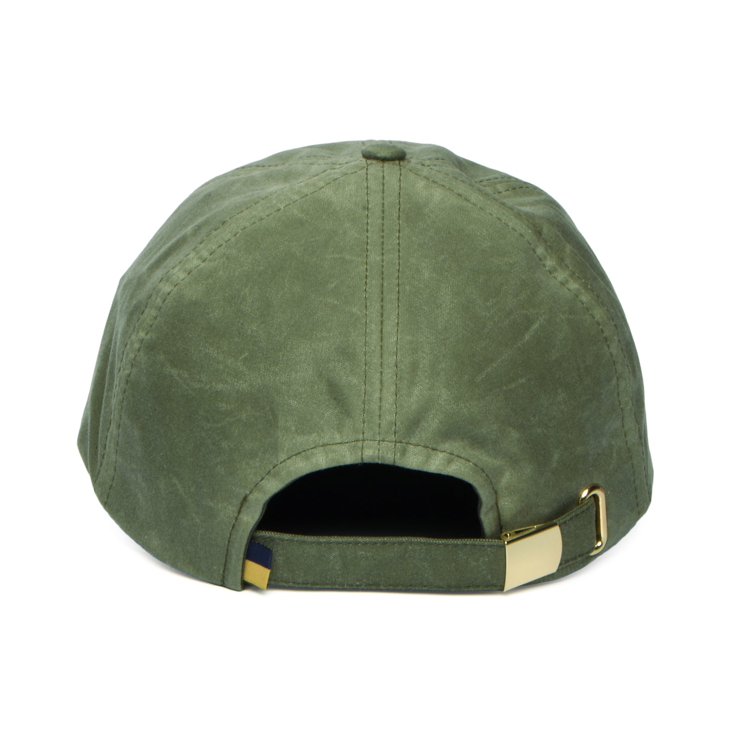 Failsworth Baseball Cap aus British Waxed Cotton - Salbeigrün