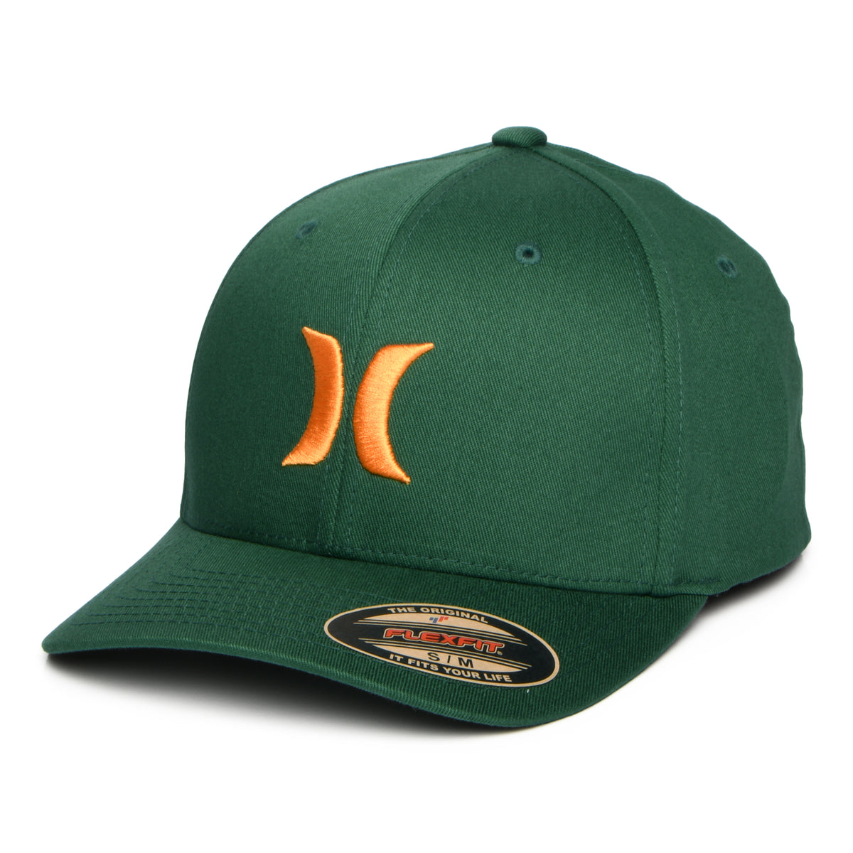 Hurley One & Only Flexfit Baseball Cap - Waldgrün
