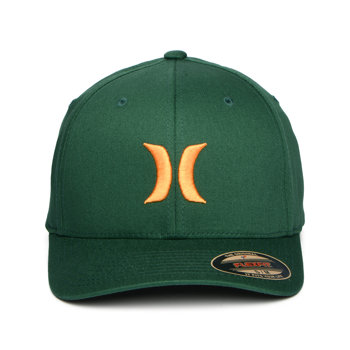 Hurley One & Only Flexfit Baseball Cap - Waldgrün