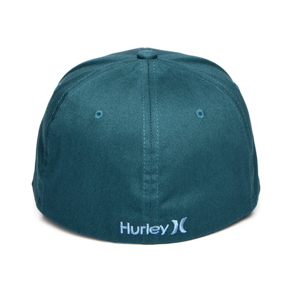 Hurley Micro Icon Flexfit Baseball Cap - Petrol