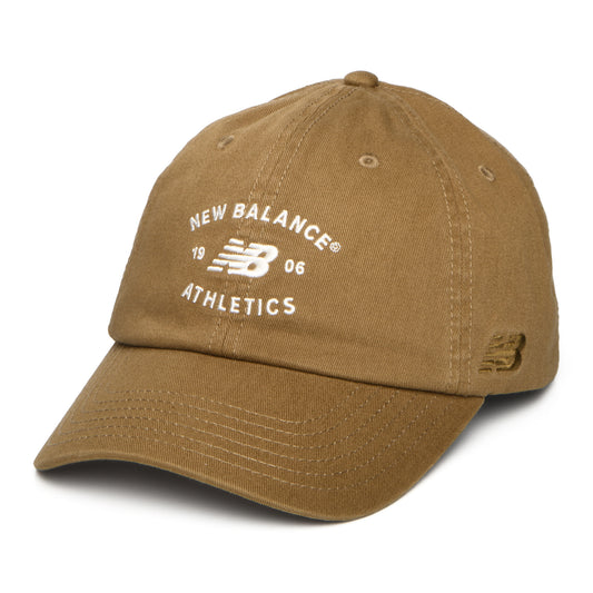 New Balance Athletics Baseball Cap aus Baumwolle - Borkenbraun