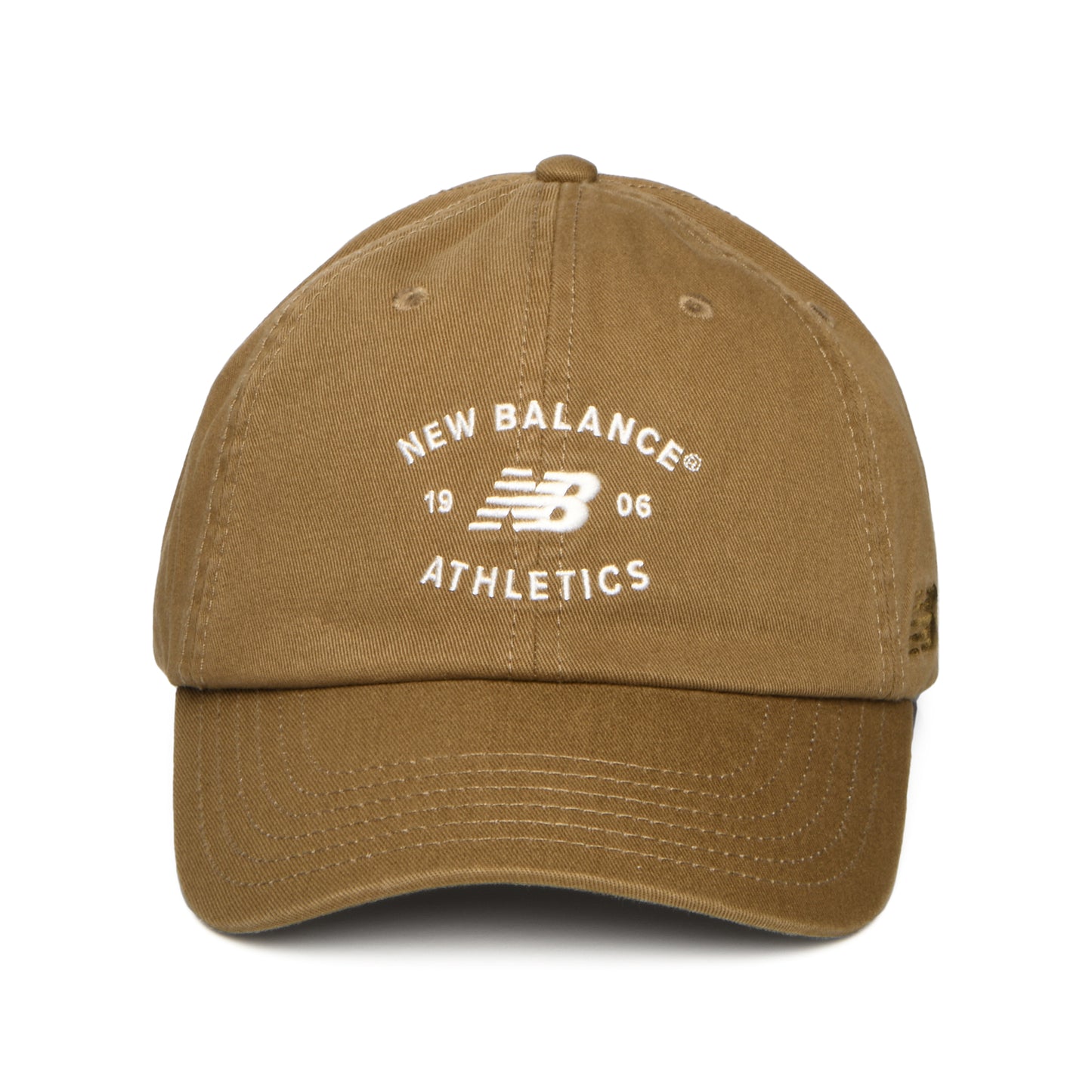 New Balance Athletics Baseball Cap aus Baumwolle - Borkenbraun