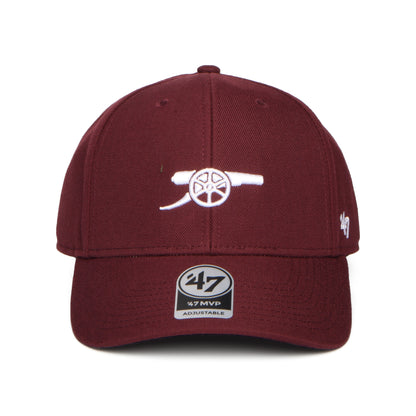 47 Brand Arsenal FC Snapback Cap - Gunners MVP - Burgunderrot