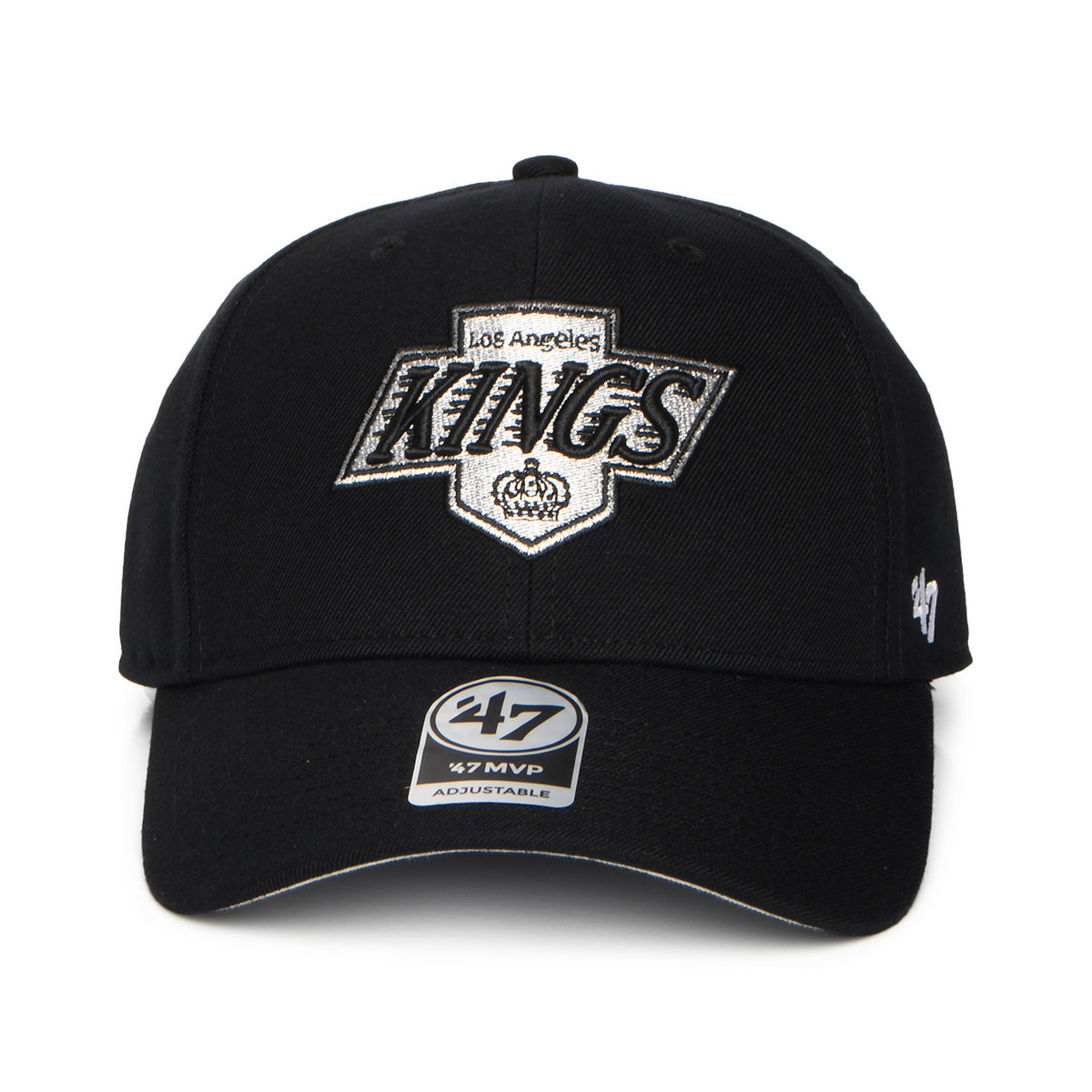 47 Brand L.A. Kings Baseball Cap - NHL Vintage MVP - Schwarz