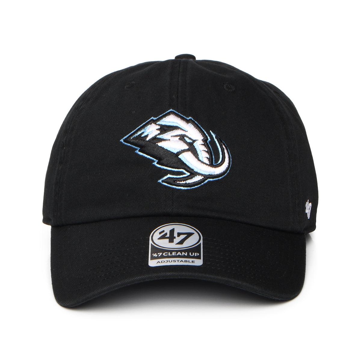 47 Brand Utah Mammoth Baseball Cap - NHL Clean Up - Schwarz