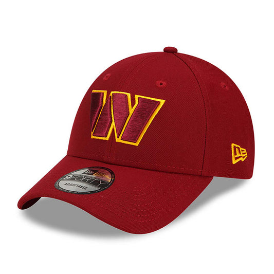 New Era 9FORTY Washington Commanders Baseball Cap - NFL The League - Burgunderrot