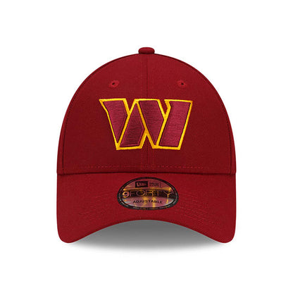 New Era 9FORTY Washington Commanders Baseball Cap - NFL The League - Burgunderrot