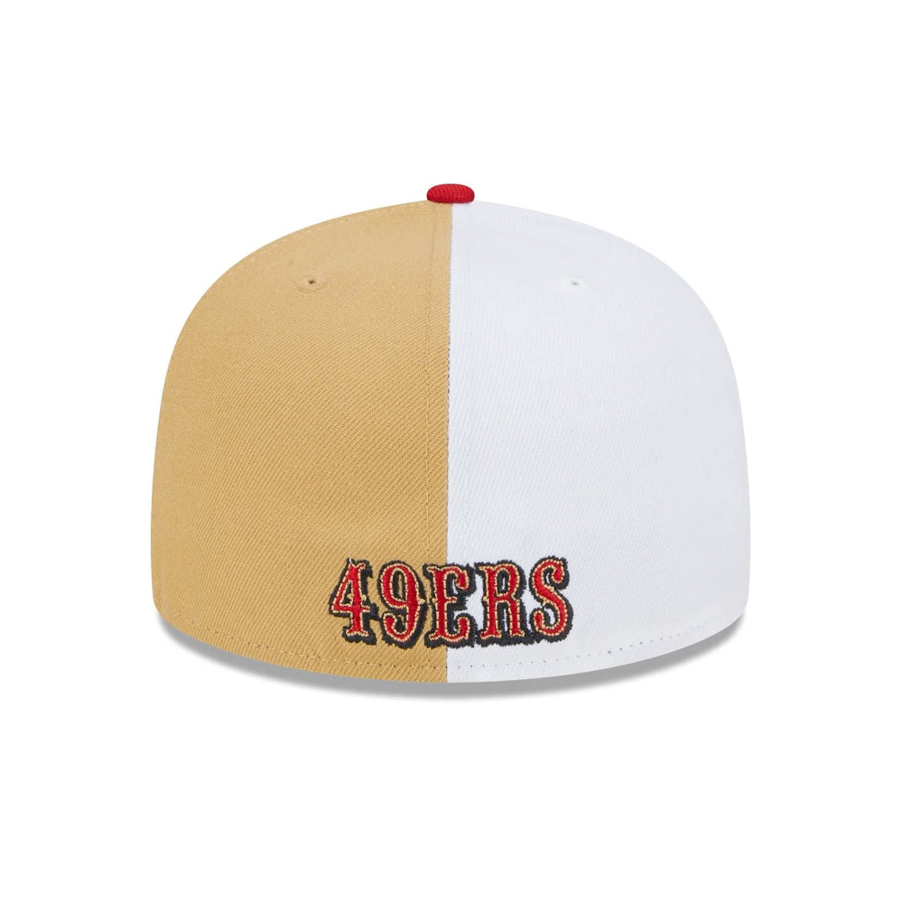 New Era 59FIFTY San Francisco 49ers Baseball Cap - NFL On Field Sideline - Scharlachrot-Weiß