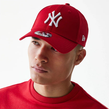New Era 9FORTY New York Yankees Baseball Cap - MLB League Basic - Rot