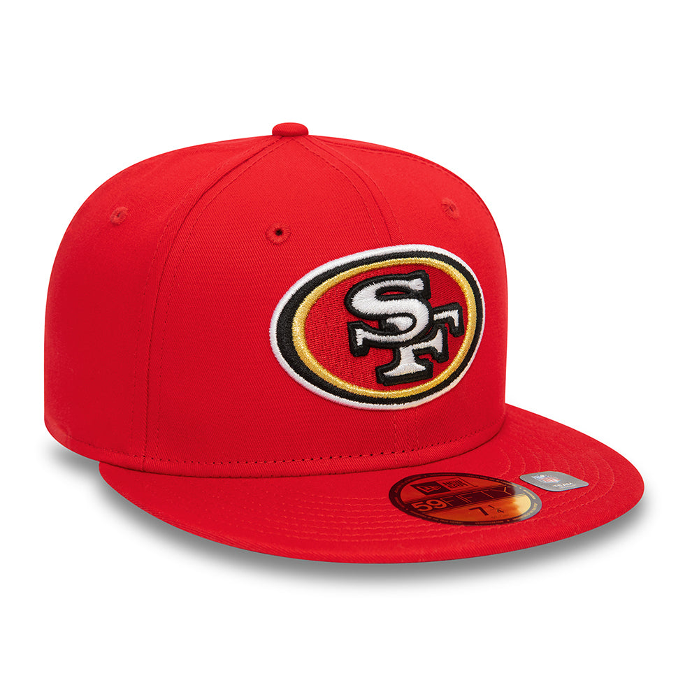 New Era 59FIFTY San Francisco 49ers Baseball Cap - NFL OTC - Rot