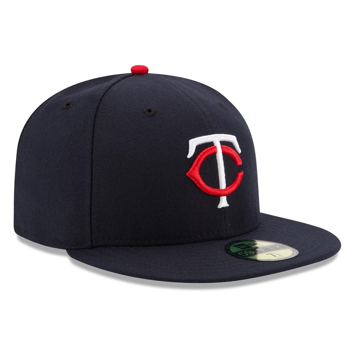 New Era 59FIFTY Minnesota Twins Baseball Cap - MLB On Field AC Perf - Marineblau