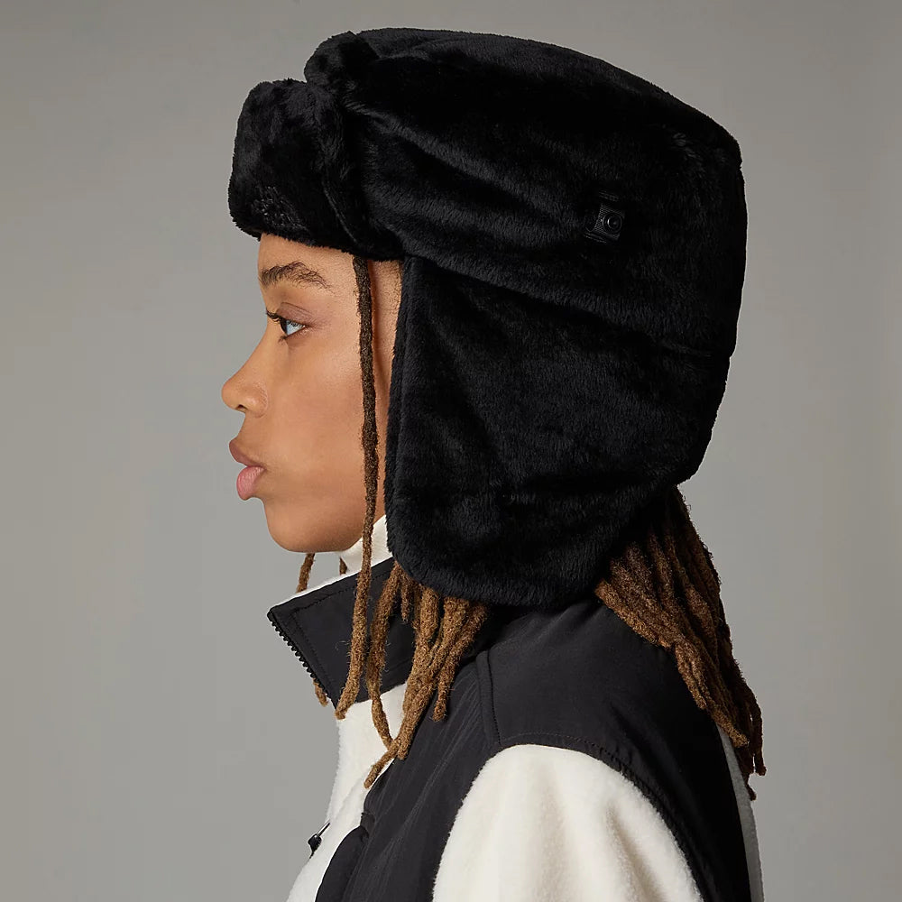 The North Face Damen Osito super weiche Recycelter Fliegermütze - Schwarz