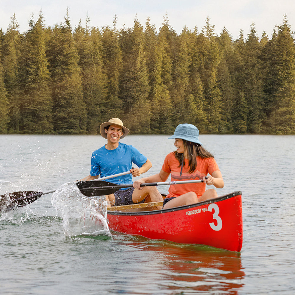 Sunday Afternoons Passport Recycled Wasserabweisende Sonnenhut - Hellbraun