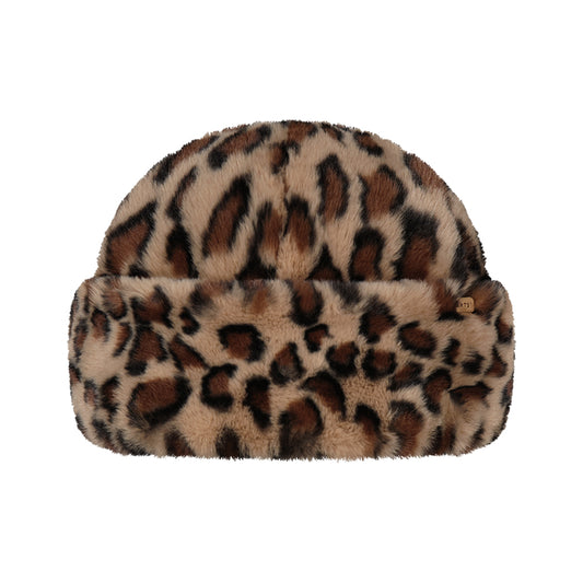 Barts Cherrybush Kunstfell Winter Hut Leopard - Braun