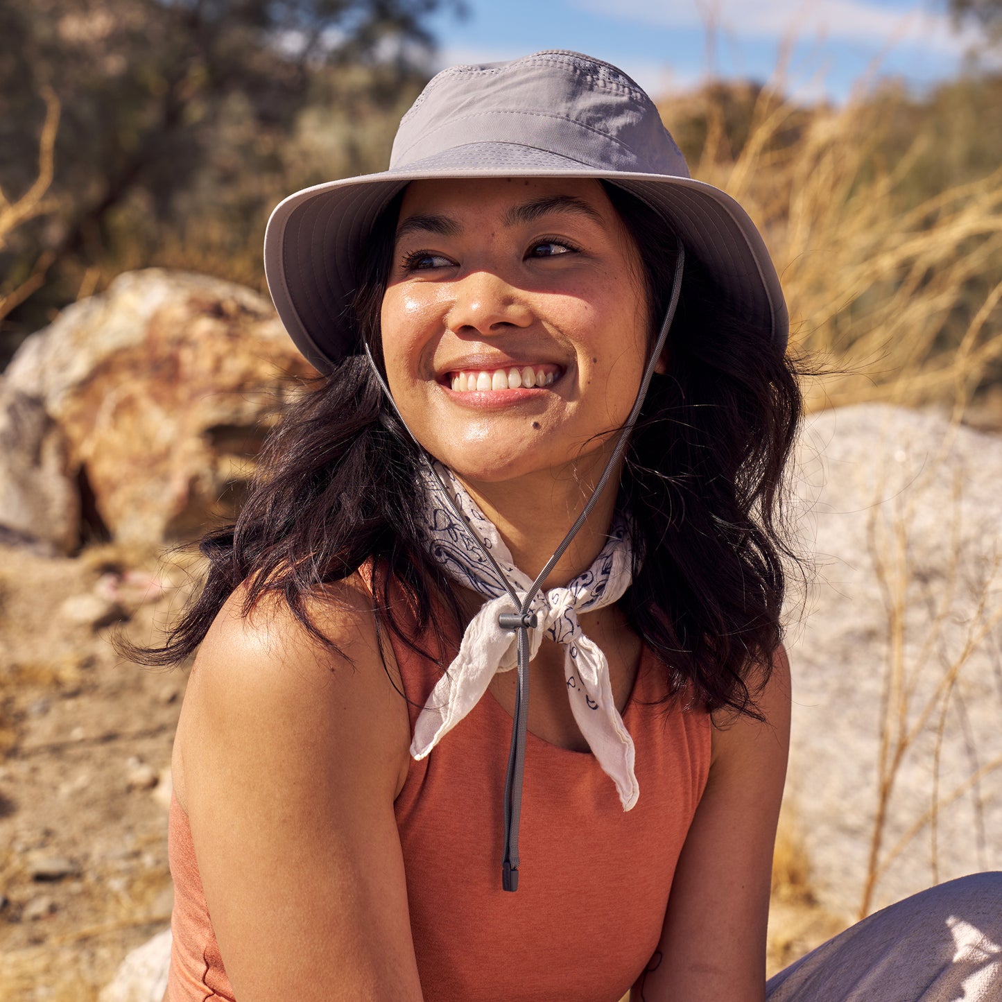 Sunday Afternoons Cruiser Wasserabweisender Sonnenhut - Grau