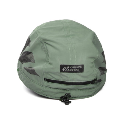 Dorfman Pacific Umra Fishing Cap mit Ohrenklappen - Olivgrün