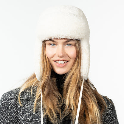 Barts Bantota Sherpa Fliegermütze - Creme