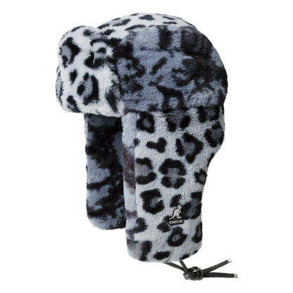 Kangol Wild Fliegermütze aus Kunstfell - Grau