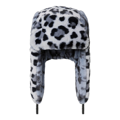 Kangol Wild Fliegermütze aus Kunstfell - Grau