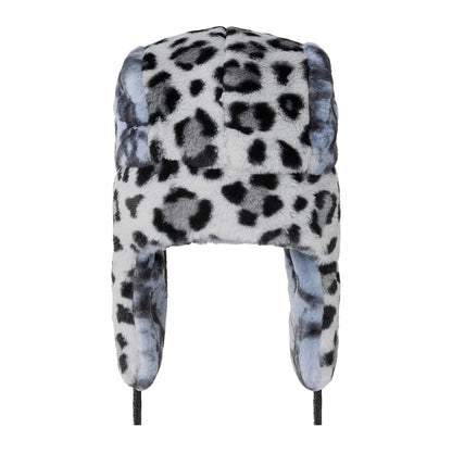 Kangol Wild Fliegermütze aus Kunstfell - Grau