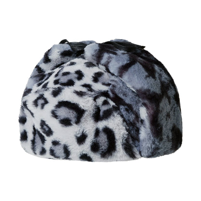 Kangol Wild Fliegermütze aus Kunstfell - Grau
