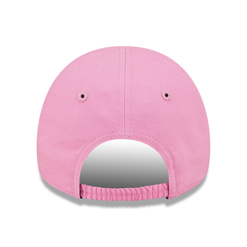 New Era Baby 9FORTY New York Yankees Baseball Cap MLB League Essential II - Pink-Weiß