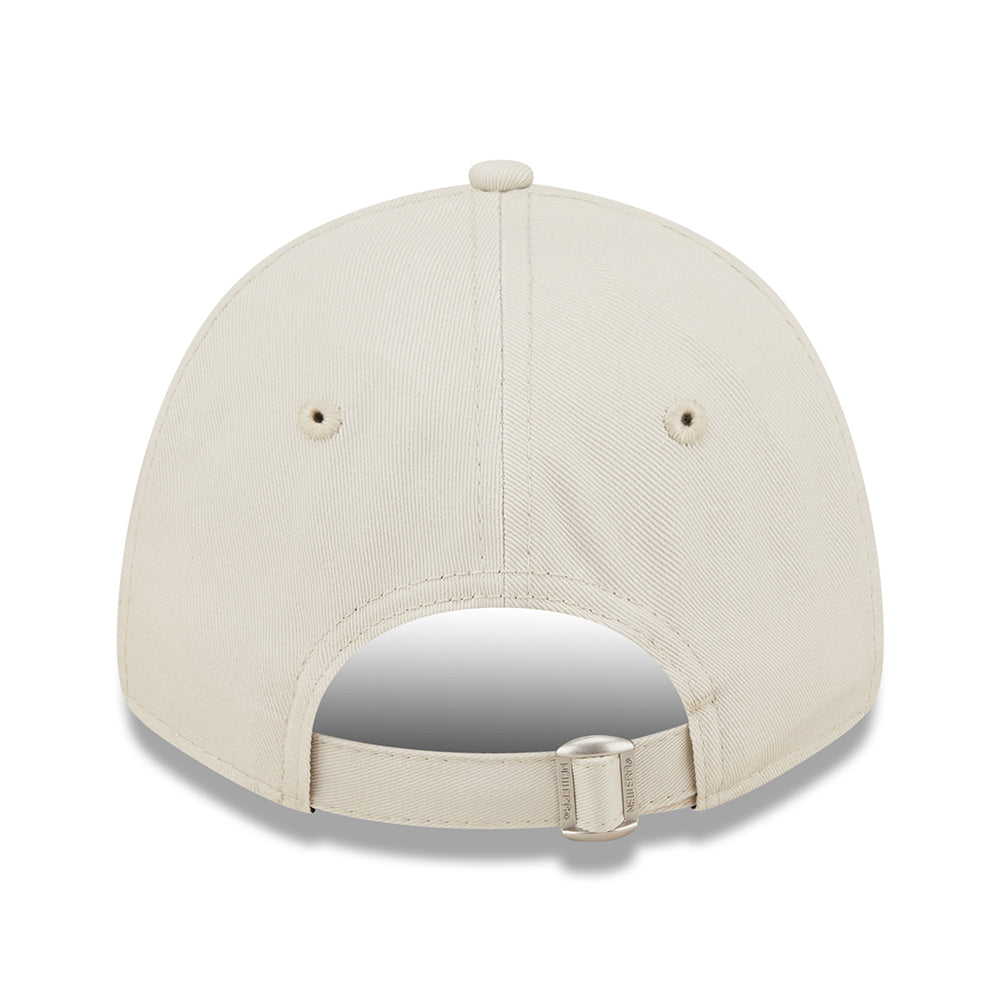 New Era Kinder 9FORTY New York Yankees Baseball Cap - MLB League Essential - Steingrau-Verbranntes Orange