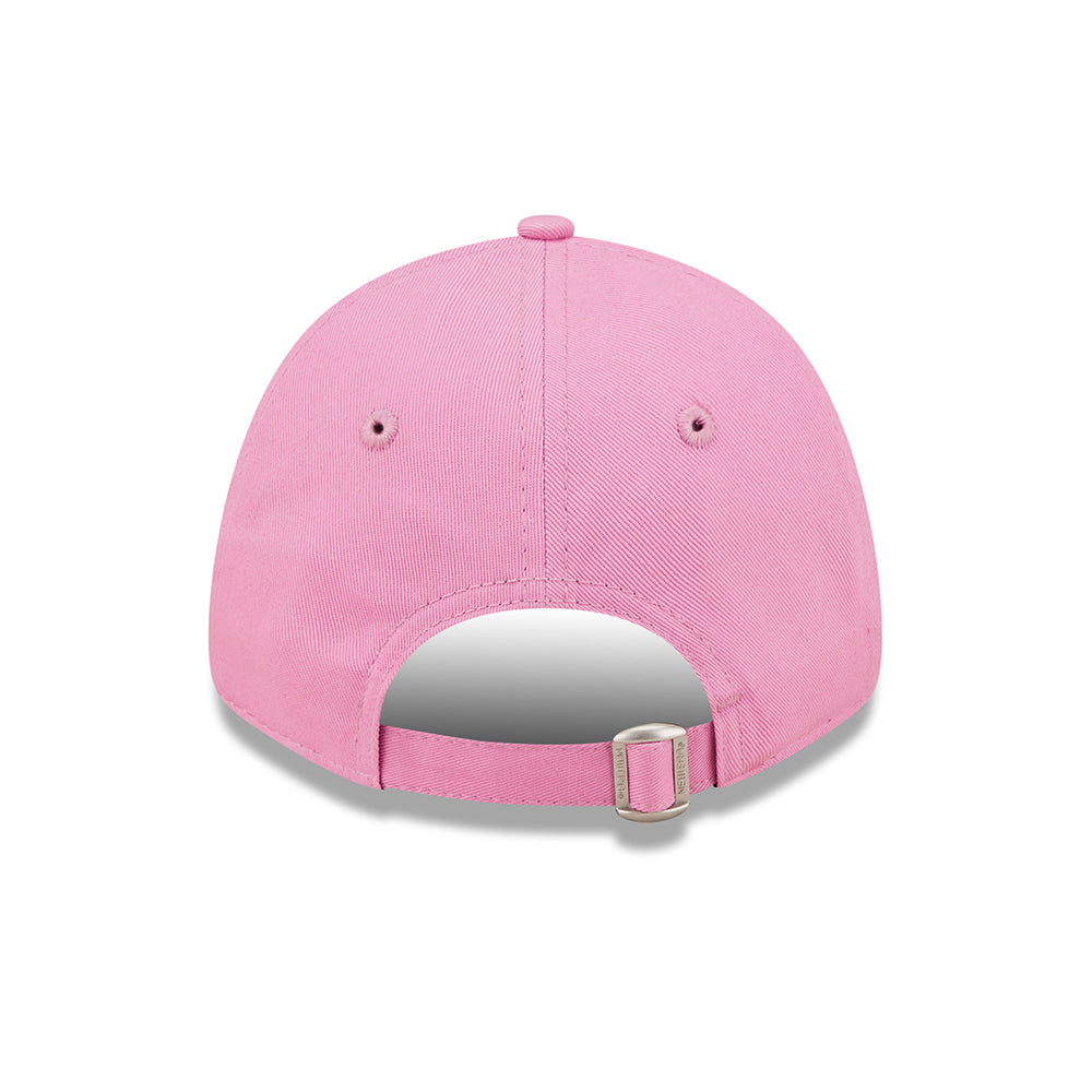 New Era Kinder 9FORTY New York Yankees Baseball Cap - MLB League Essential - Pink-Weiß