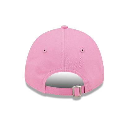 New Era Kinder 9FORTY New York Yankees Baseball Cap - MLB League Essential - Pink-Weiß