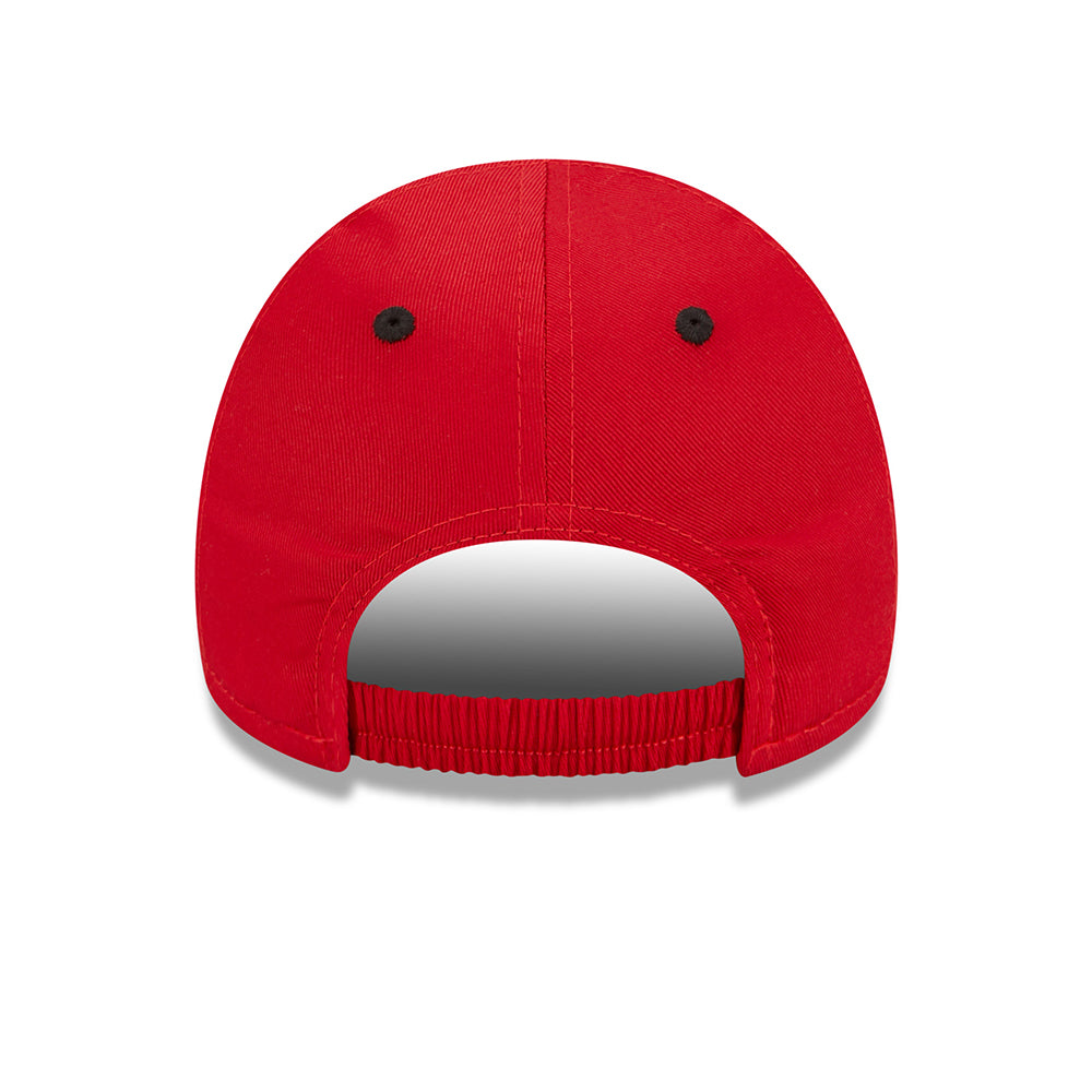 New Era Baby 9FORTY Sylvester Baseball Cap - Chibi Looney Tunes - Scharlachrot