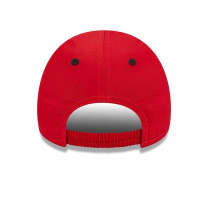 New Era Baby 9FORTY Sylvester Baseball Cap - Chibi Looney Tunes - Scharlachrot