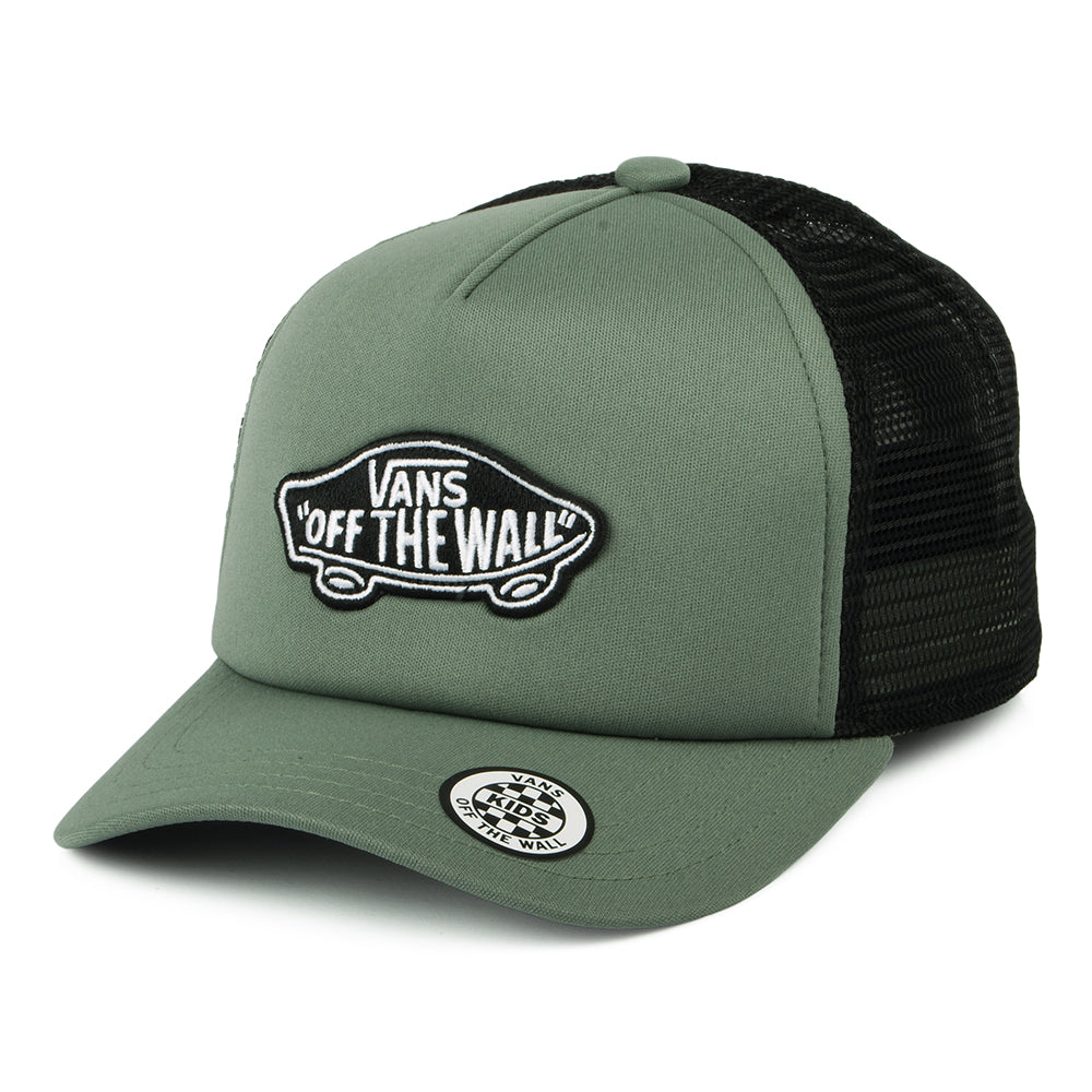 Vans Kinder Classic Patch Curved Brim Trucker Cap - Minzgrün