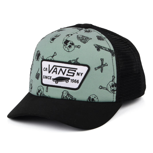 Vans Kinder Full Patch II Trucker Cap - Minzgrün