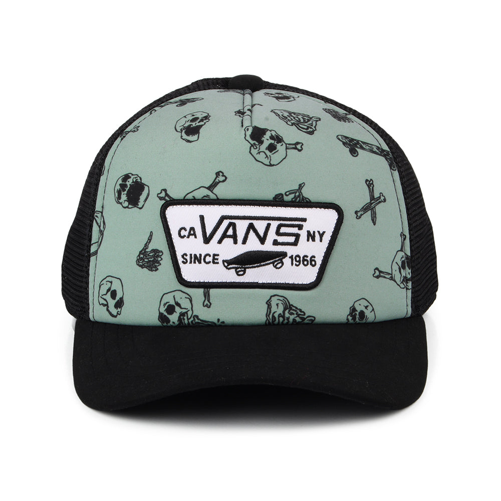 Vans Kinder Full Patch II Trucker Cap - Minzgrün