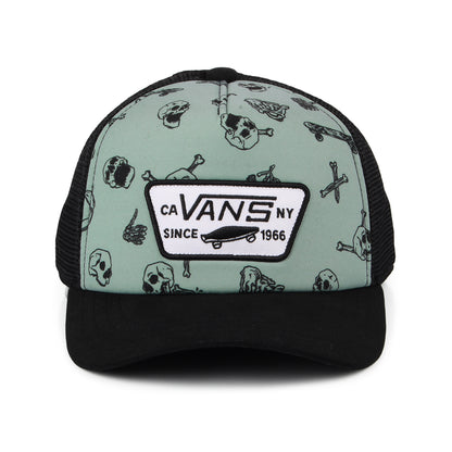 Vans Kinder Full Patch II Trucker Cap - Minzgrün