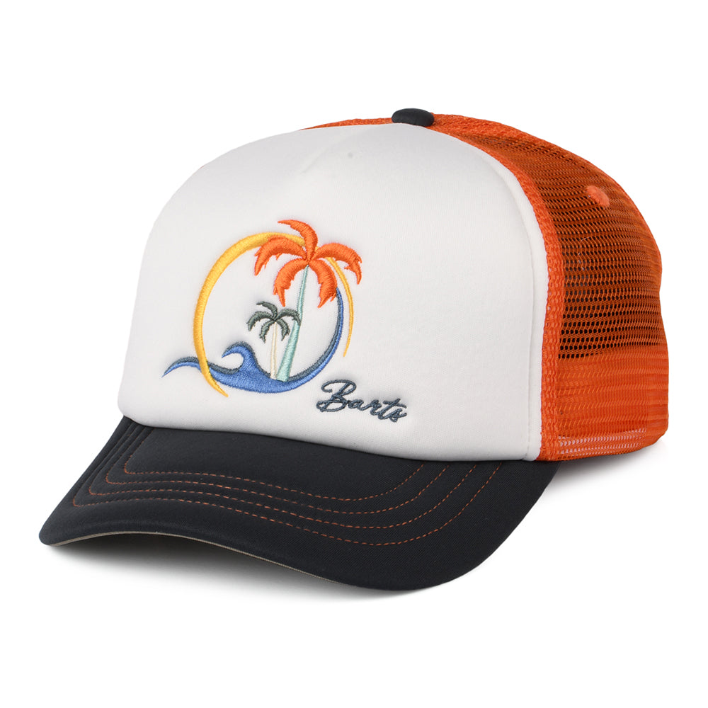 Barts Kinder Surfie Trucker Cap - Weiß-Orange