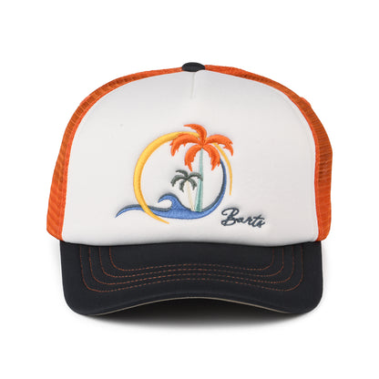 Barts Kinder Surfie Trucker Cap - Weiß-Orange