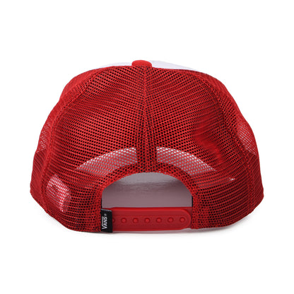 Vans Kinder Classic Patch Curved Brim Trucker Cap - Weiß-Rot