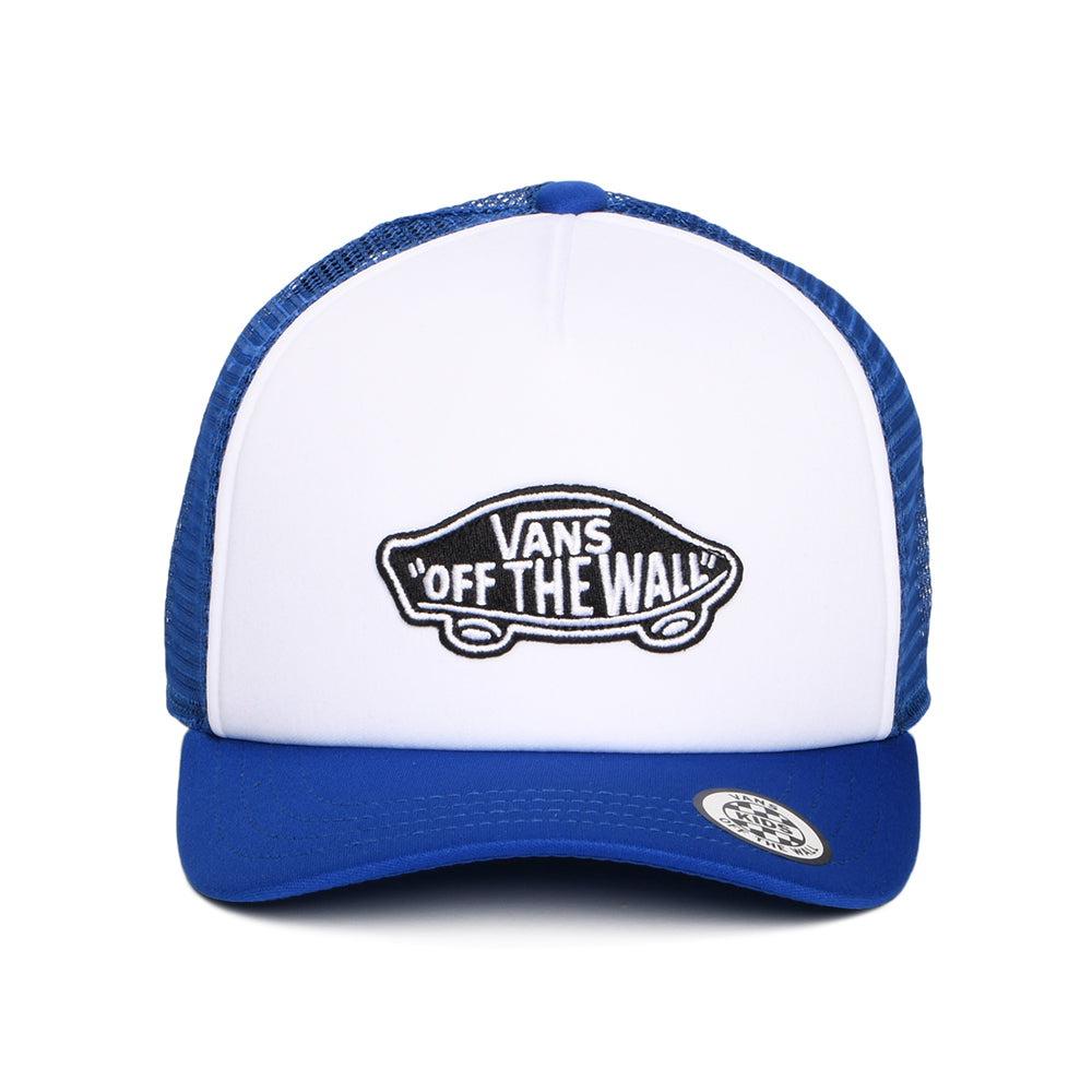 Vans Kinder Classic Patch Curved Brim Trucker Cap - Weiß-Blau