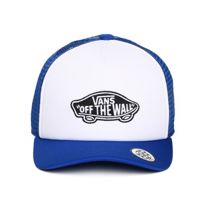 Vans Kinder Classic Patch Curved Brim Trucker Cap - Weiß-Blau