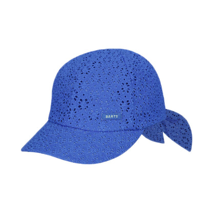 Barts Kinder Wuppy Sonnen-Cap Broderie Anglaise aus Baumwolle - Königsblau