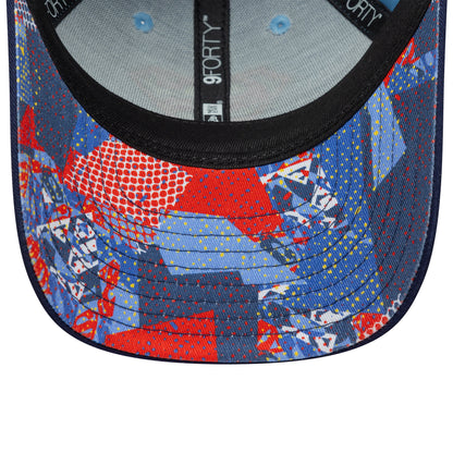 New Era Kinder 9FORTY Superman Baseball Cap - DC Comics - Himmelblau-Marineblau