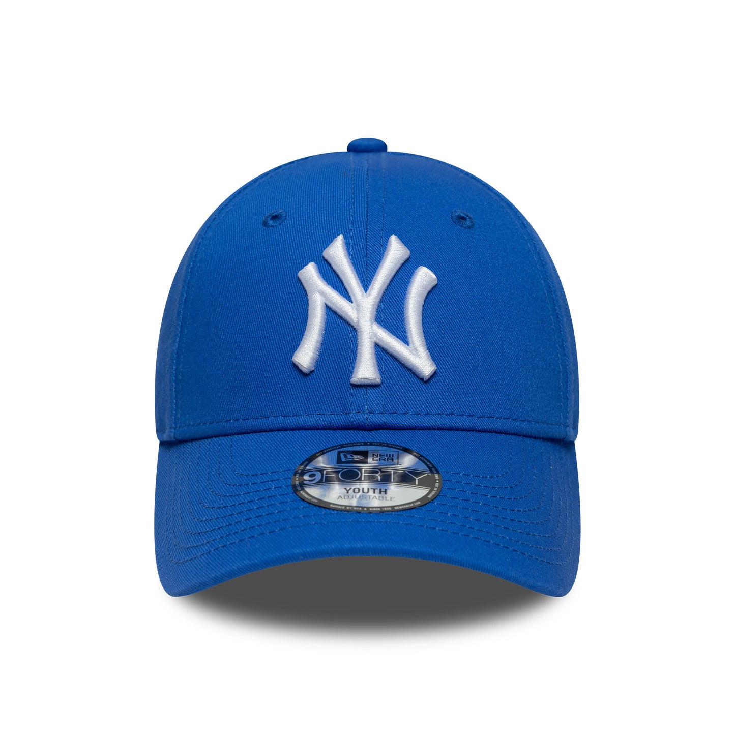 New Era Kinder 9FORTY New York Yankees Baseball Cap - MLB League Essential - Tiefblau-Weiß