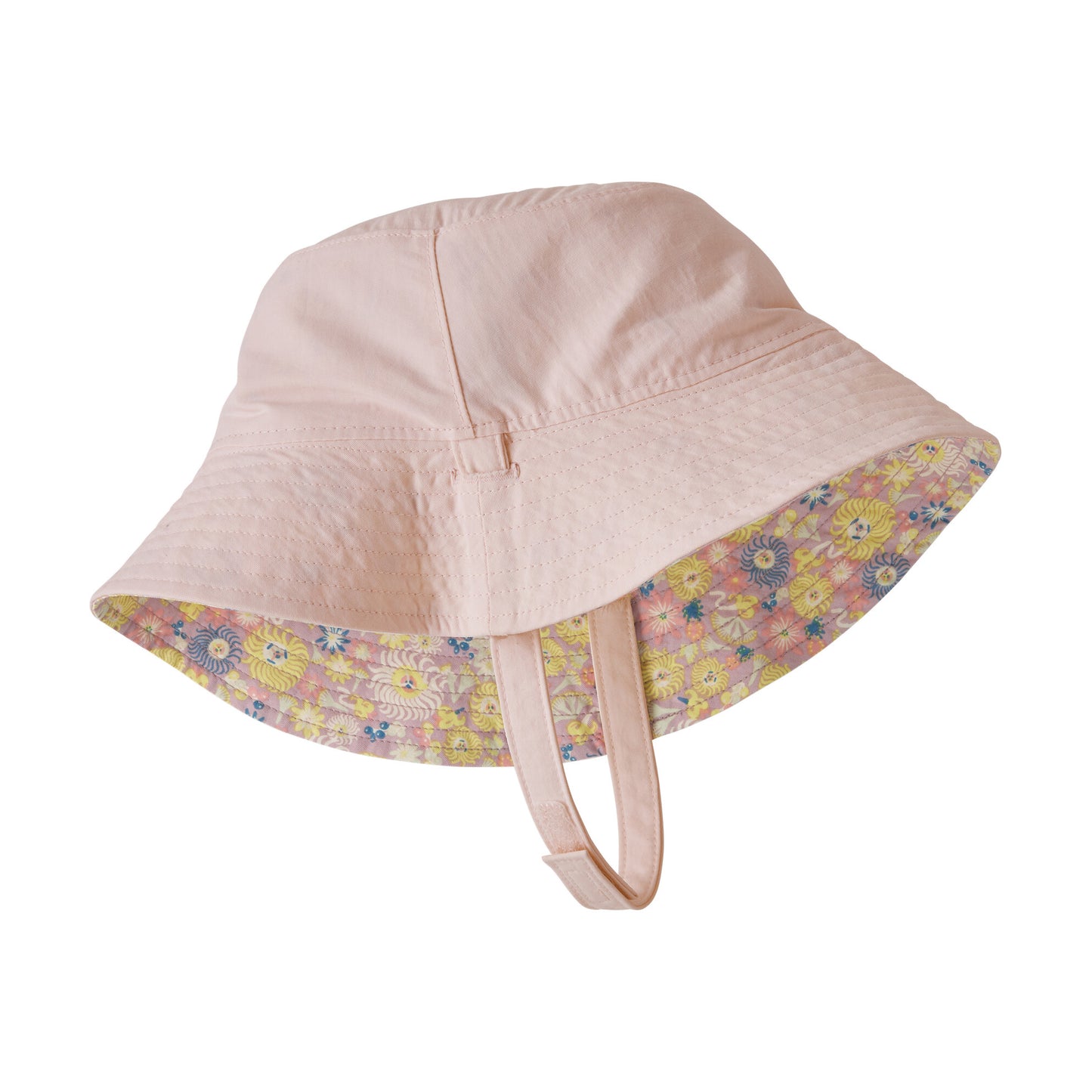 Patagonia Baby Fruity Times Wendbarer Sonnen Fischerhut - Altrosa-Multi