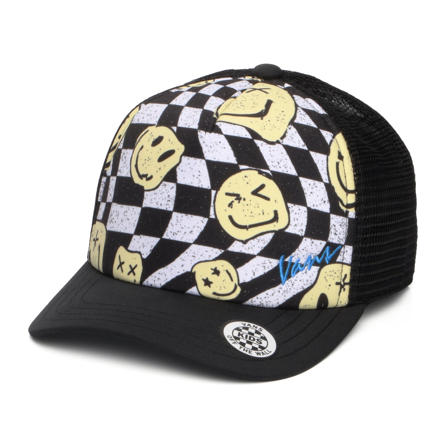 Vans Kinder Twisted Trucker Cap - Schwarz-Weiß